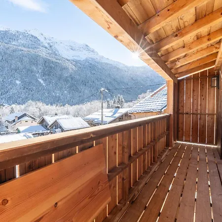 Chalet Cimes De Miage 2 Minutes Des Remontees 2 Parking
