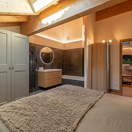 Cimes De Miage 2 Minutes Des Remontees 2 Parking Chalet