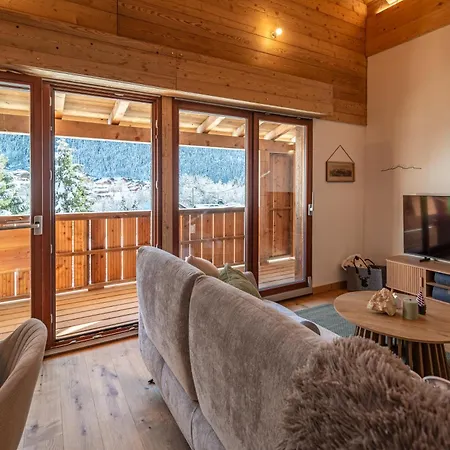 Chalet Cimes De Miage 2 Minutes Des Remontees 2 Parking