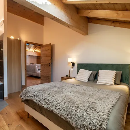 Chalet Cimes De Miage 2 Minutes Des Remontees 2 Parking Les Contamines-Montjoie