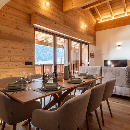Chalet Cimes De Miage 2 Minutes Des Remontees 2 Parking *
